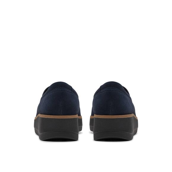 NWT Clarks Collection Women's Zylah Sky Loafer, Navy Suede, 8 Medium US - Picture 5 of 7
